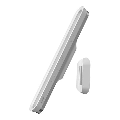 Baseus Rechargeable LED Lamp Light Grey | Magnetic Mount & 3-Level Dimming