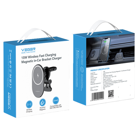 Ultra Slim MagSafe Car Charger - 15W