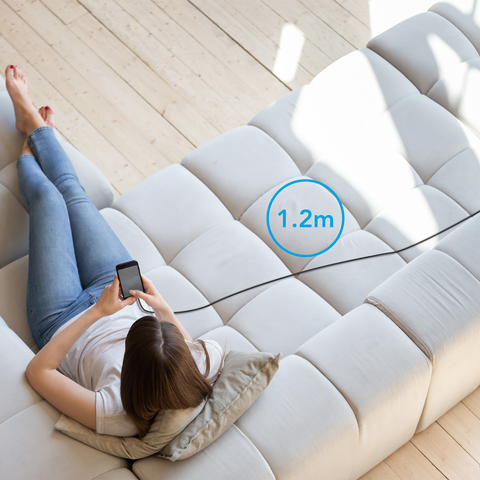 Type-C to Lightning Fast Charging Cable 27W - 1.2M