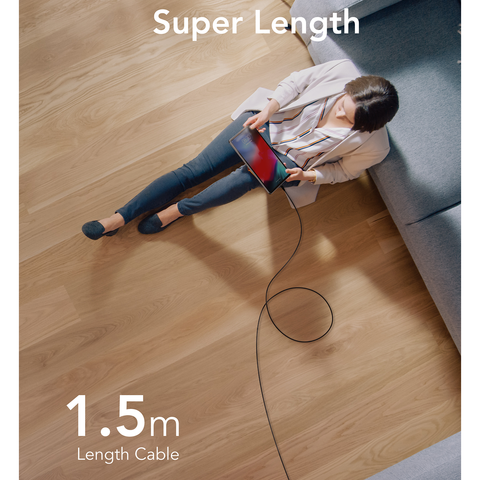 Type-C to Type-C Ultra Fast Charging Cable 100W - 1.5M