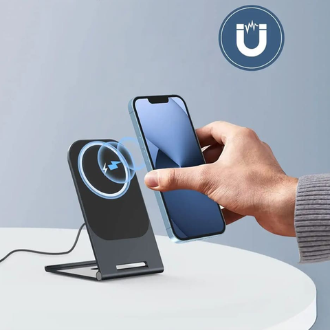 Ultra Slim MagSafe Foldable Desk Charger - 15W