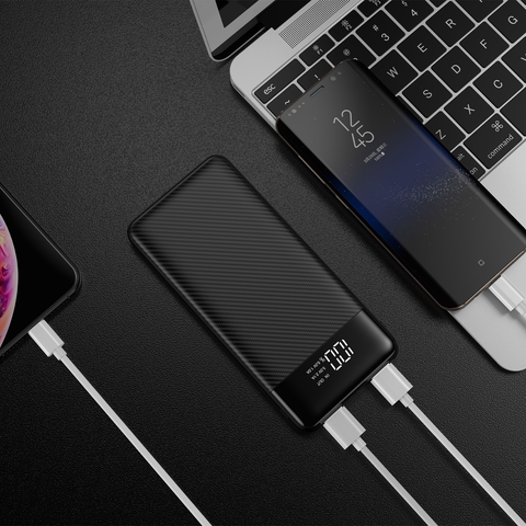 L11 Smart LED Screen 12W Power Bank - 10000mAh