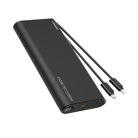 130W Fast Charging Power Bank - 25000mAh