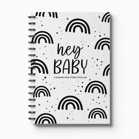 'Hey Baby' Baby Milestone Book