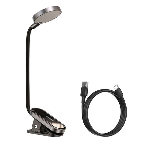Baseus Mini Clip LED Reading Lamp | Touch Control Rechargeable Light