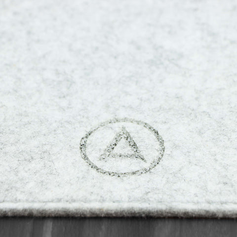Premuim Desk Mat - Light Grey
