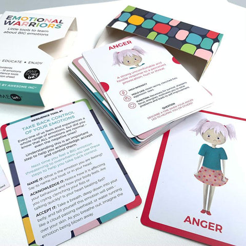Emotional Warriors Card Game (age 3+)