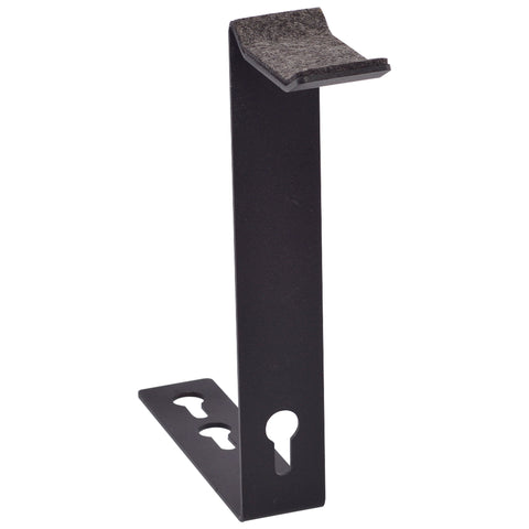 Headphone Holder felt-lined cradle close up showing scratch protection