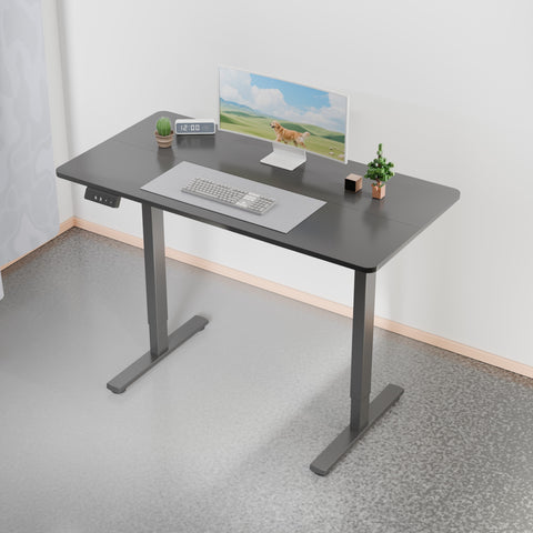 Electra Ergo Single Motor Sit Stand Desk Black 1.4m