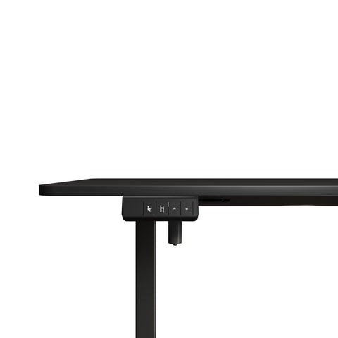 Electra Ergo Single Motor Sit Stand Desk Black 1.4m