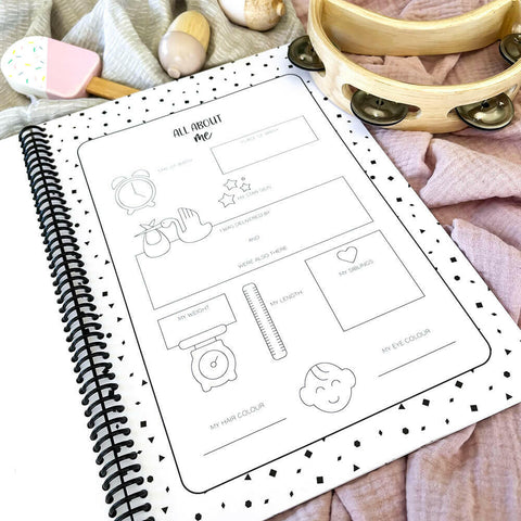 'Hey Baby' Baby Milestone Book