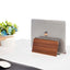 Artizo Laptop Dock freestanding vertical MacBook holder walnut and steel NZ