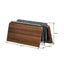Laptop Dock side view showing open airflow design and steel construction