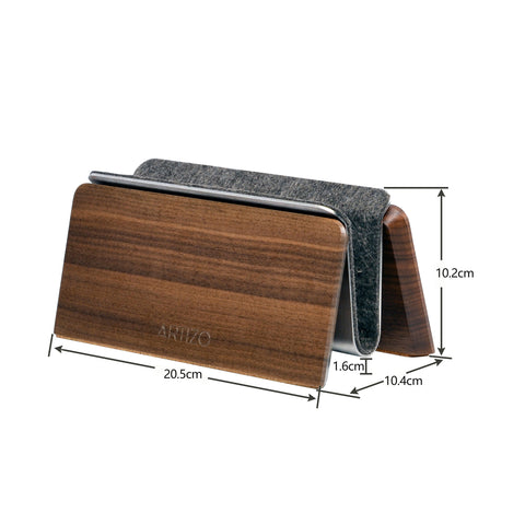 Laptop Dock side view showing open airflow design and steel construction