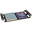 Artizo Laptop Tray side profile showing cable management cutouts
