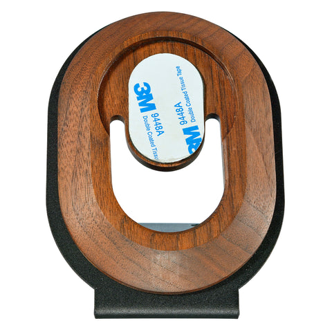 MagSafe Mount with iPhone charging in portrait mode on Artizo monitor stand