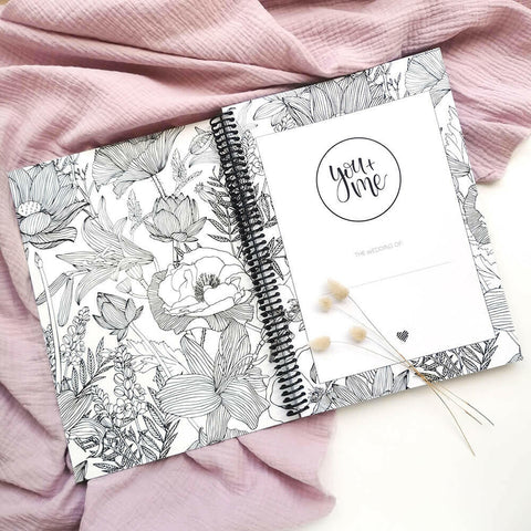 'You + Me' Keepsake Wedding Planner Book